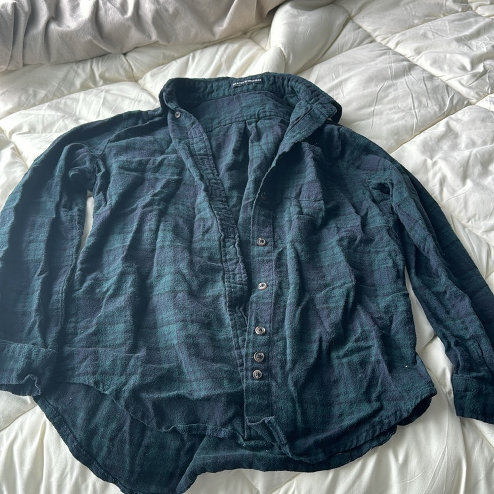 barely worn brandy melville flannel one size